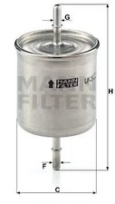 Filtre à carburant Volvo S40