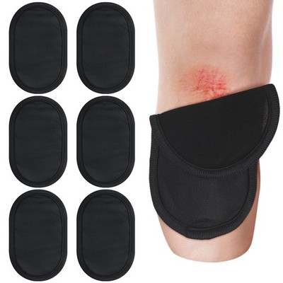 FineCheer 6 Pcs Amputee Essentials Prosthetic Liner 4.5 x 7.5 Inch, Black 