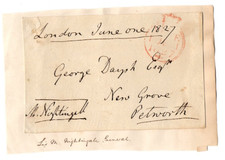 General Sir Miles Nightingall Free Front 1827 / Autographed