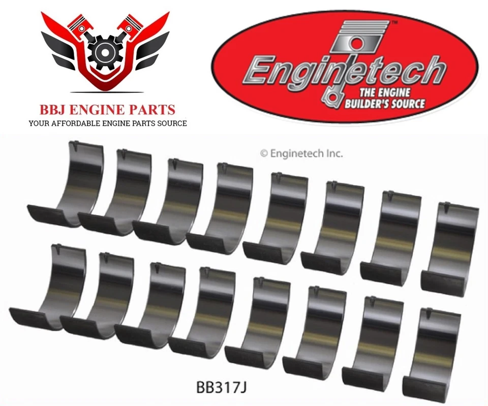 Ford Lincoln Mercury 4.6L 5.4L V8 1996-2014 Enginetech Rod - Main Bearings - Image 4 of 4