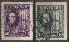 Slowakei 1939 46-47 gestempelt