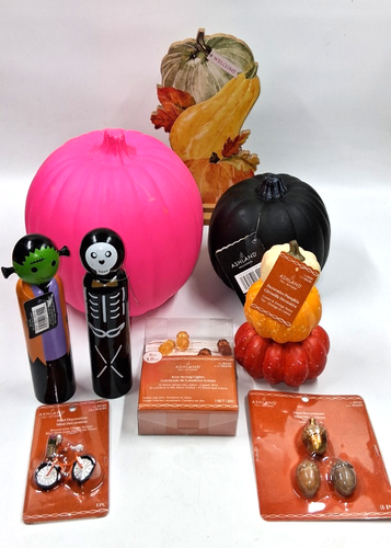 Halloween/Autunno Decorazione Assortita di Ashland NUOVE Zucche, Insegna di Benvenuto, Molto Altro