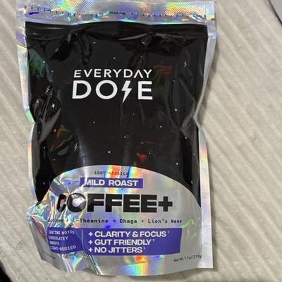 Everyday Dose Coffee+ Mild Roast Ground Coffee, 7.7 oz (219 g)