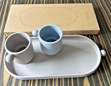 MODERN OYOY TINY INCA Baby Toddler 100 Food Grade Silicone tray cupsl NEW