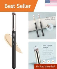 Makeup Brush: Concealer Brush - Perfect for Under Eye Concealing, Nose Contou...