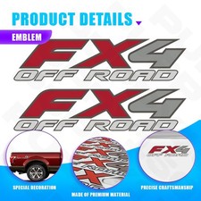 Fx4 Off Road Decals For F-150 F-250 F-350 1997-2010 Replacement Set Of 2