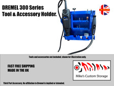 Wall mounted Dremel 3000 Tool & Accessories Holder – Space Saving Tool Organizer