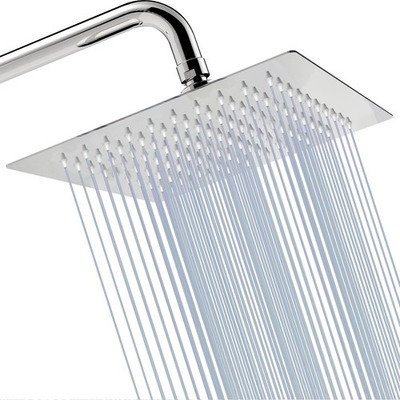 #ad Rain Shower head High Pressure High Flow Stainless Steel Square Rainfall Sho... $29.04