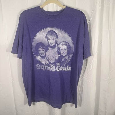 Golden Girls Squad Goals tshirt  retro tv show graphic tee funny VTG pop culture