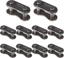 10 Pairs Bike Chain Master Link for Bicycle Missing Link, Single Speed Chain Con