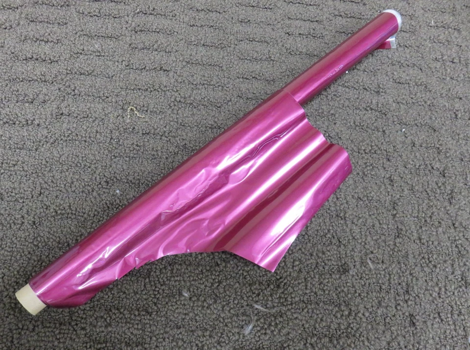 Top Flite Monokote Maroon 3 Ft Partial Roll Film Covering R/C Model Airplane #20 - Image 3 of 4