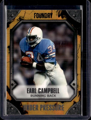 #ad 2025 Pulse Foundry #UP EC Earl Campbell Under Pressure Espresso 17 39 $3.99