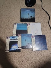 CLUSTER ENO MOEBIUS 5CD Mini LP Japan W/ Promo Box OOP🎶💿💎 