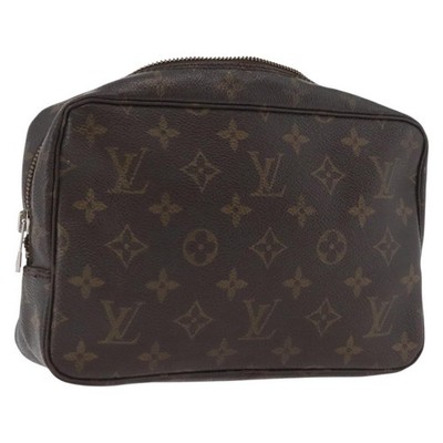 LOUIS VUITTON Monogram Trousse Toilette 23 Clutch Bag M47524 LV Auth BSZ279