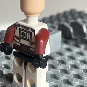 LEGO Commander Fox Misprint Rare (7681) - Decent Condition - sw0202b - 2J