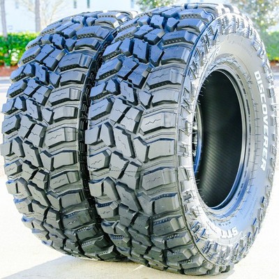 2 Tires LT 265/75R16 123K Load E 10 Ply Cooper Discoverer STT Pro MT M/T Mud