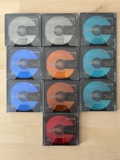 Sony Mini Disc Recordable x10