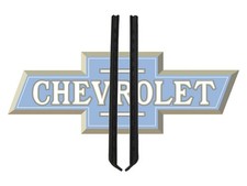 1971-1975 Chevrolet Rear Quarter Window Vertical Seals. Pair