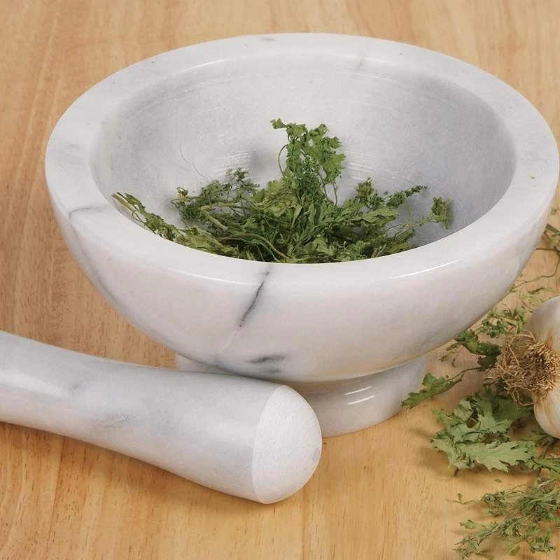 Marble Mortar and Pestle Extra Large