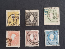 Znaczki Austria 10 II - 15 II stemplowane