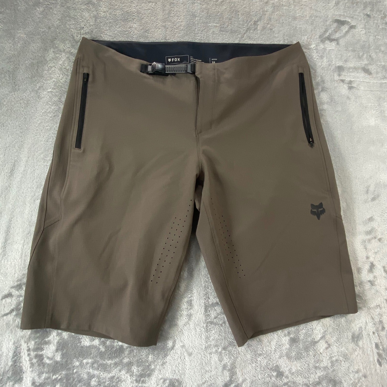 FOX Racing Defend Mountain Bike Shorts Mens 38 Brown Ratchet