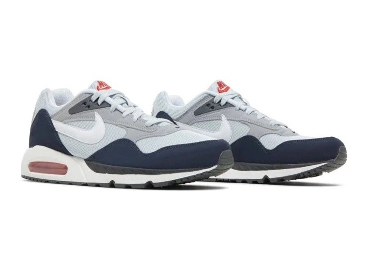 New Nike Air Max Correlate 511416-010 Gray Dark Blue Low Men Size 12