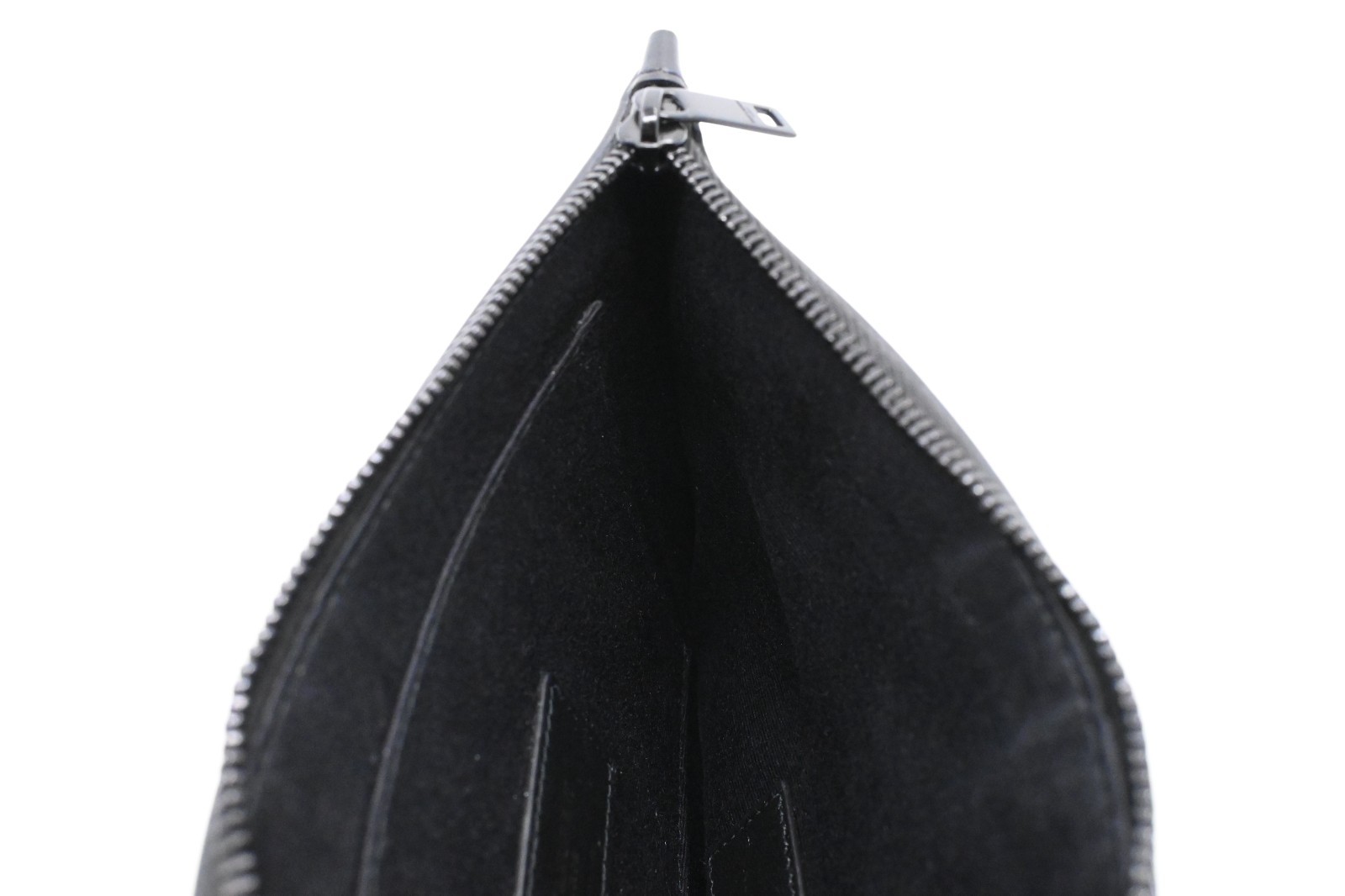 Authentic Saint Laurent Tiny Monogram Bill Pouch … - image 11