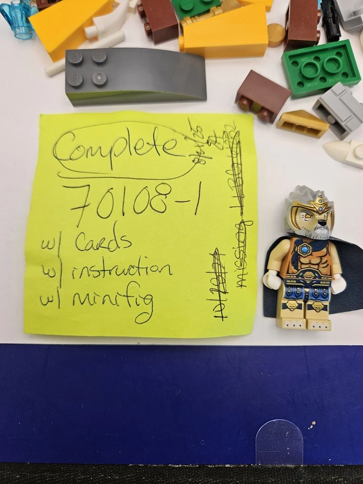 2013 Lego: Legends of Chima Speedorz 70108 Royal Roost COMPLETE w Fig + Manual - Image 2 of 4