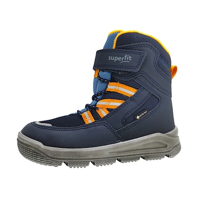 Superfit Mars Kinderschuhe Jungen Winterstiefel Blau Freizeit