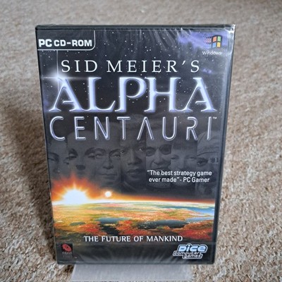 Sid Meier's Alpha Centauri PC CD-ROM Videospiel Strategie Sci-Fi NEU SEALED