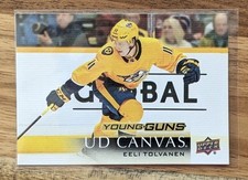 2018 19 Upper Deck Eeli Tolvanen Young Guns Canvas #C215