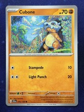 Cubone 076/159 Pokémon Journey Together Basic Common NM