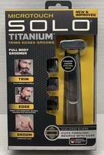Microtouch Solo Titanium Trims, Edges, Grooms...