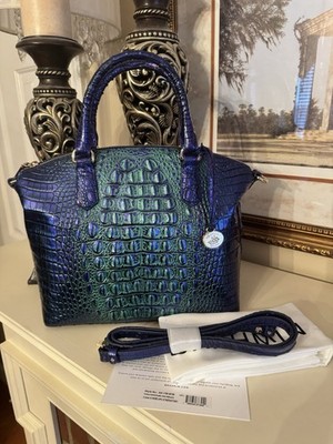 NWT  Brahmin Medium Duxbury Royalty Blue Ombre Melbourne Handbag