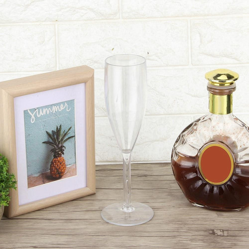 Acrylic Wine Glasses Set of 4 for Parties Weddings Cocktails Bar Supplies