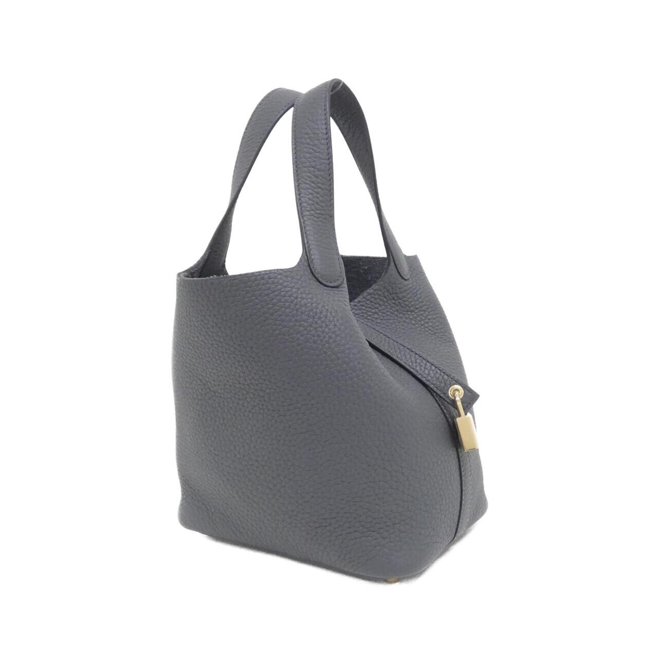 Authentic Hermes Picotin Lock PM 18 Bag in Clemence Leather 056289CP