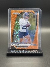 2024 Panini Prizm - Rookies D.J. James #322 Disco Prizm (RC)