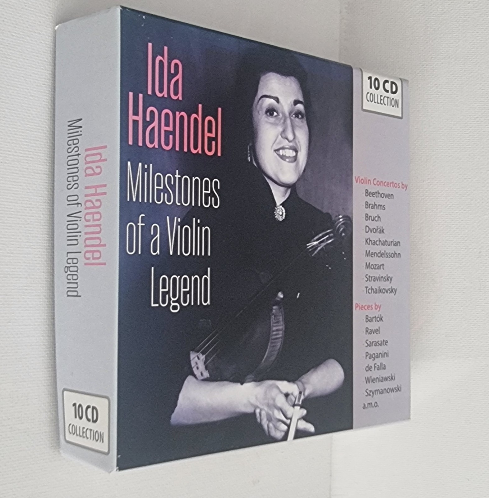 Ida Haendel: Milestones of a Violin Legend: Documents 10 CD Box Set LIKE NEW