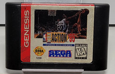 NBA Action 95 Sega Genesis Authentic Cart Only Sega Sports