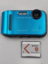 Sony Cyber-shot DSC-TF1 16.1 MP Digital Camera Blue - Working
