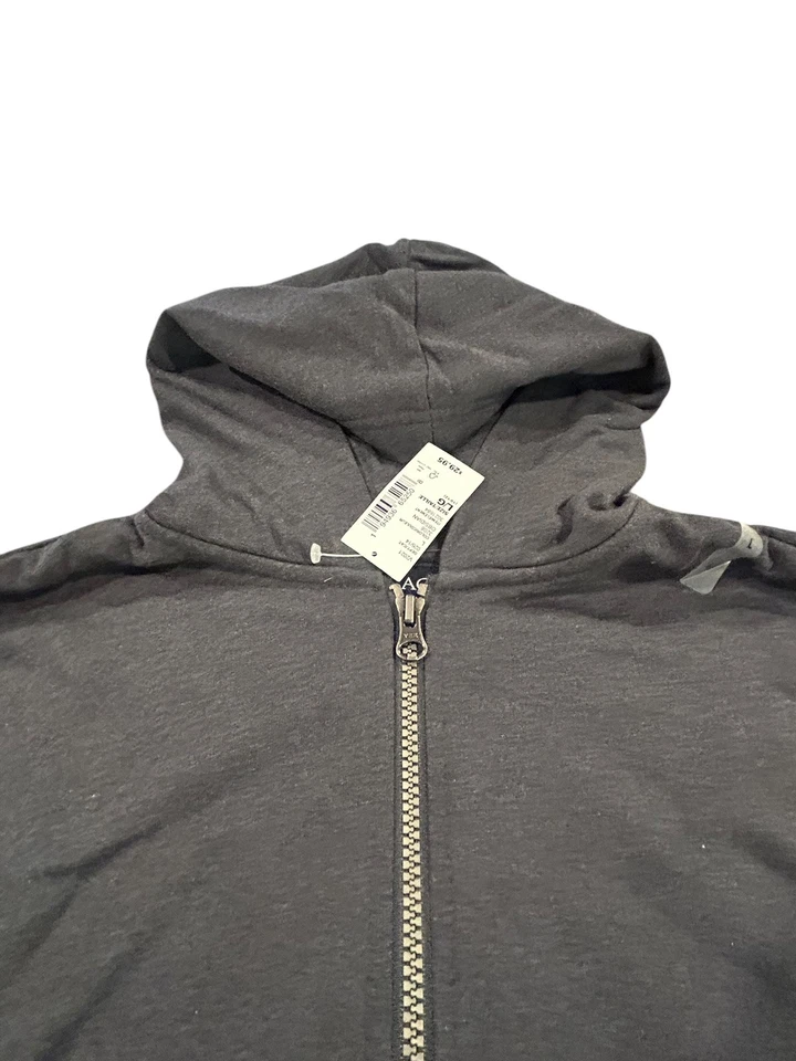 Sudadera con Capucha Cremallera Completa The Children's Place Niños Grande 10-12 Gris Oscuro Nueva con Etiquetas Foto 2 de 4