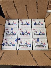 New Lot Of x9 2025 Topps Disneyland 70th Anniversary Value Blaster Boxes