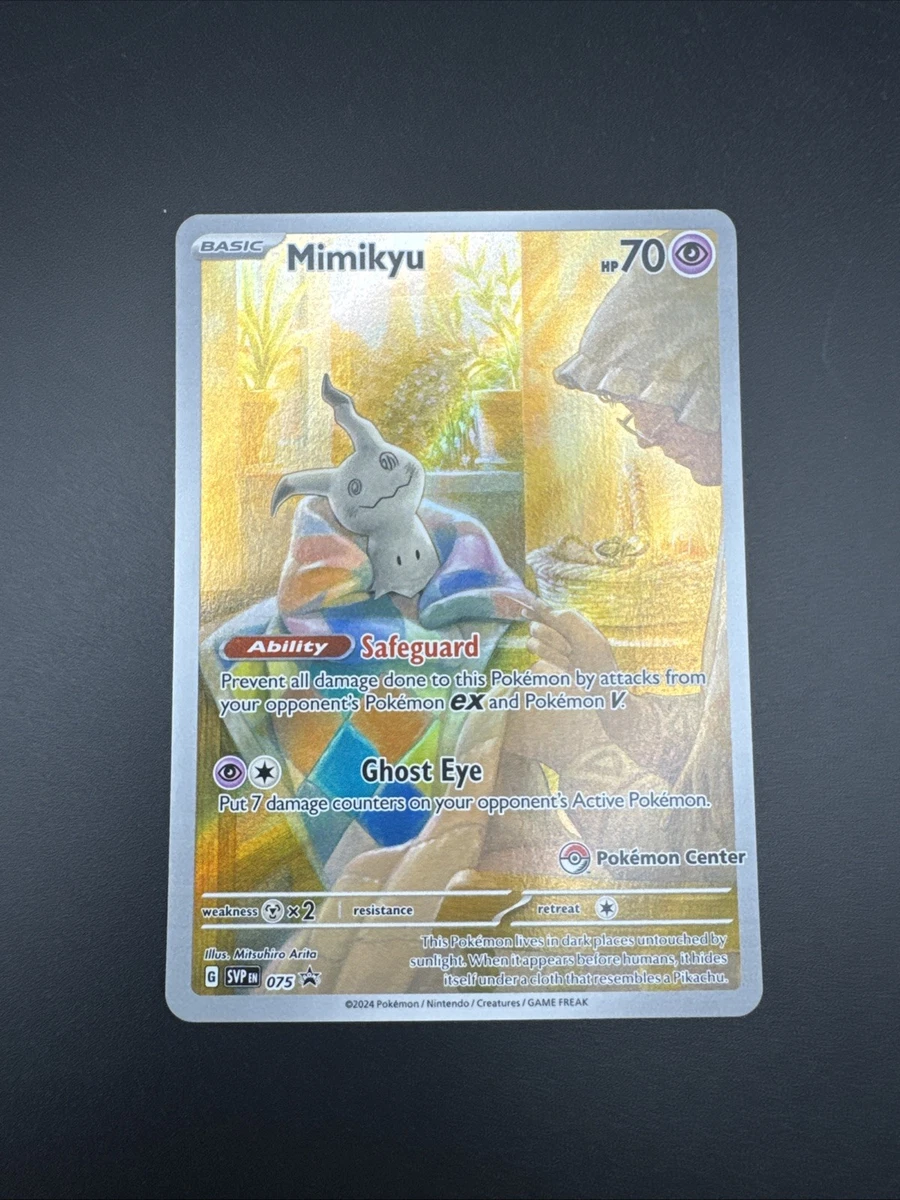 Mimikyu 075 Sv: Scarlet & Violet Promo Cards for sale | eBay