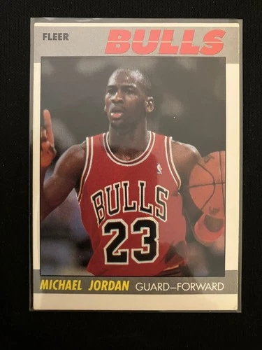1987 Fleer-Michael Jordan #59-Chicago Bulls