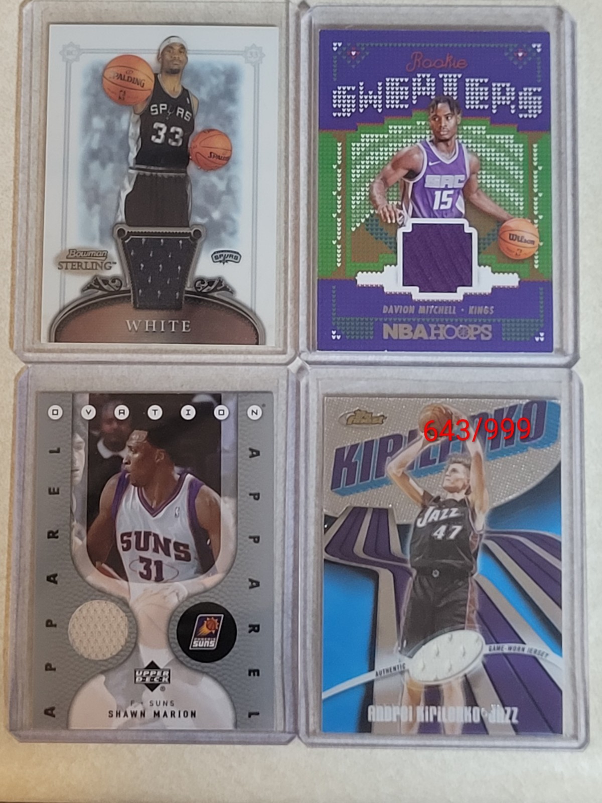 NBA Basketball Auto Patch Numbered Refractor Sp Ssp 115 Card Lot Game Worn Used view 10
