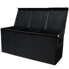 Extra Large Toy Storage Organizer with Lid - Sturdy Collapsible Chest Box Design