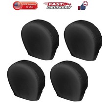 Tire Covers 4 Pack - Tough Wheel Protector For Truck Suv Trailer Camper R... Tire Covers 4 Pack - Tough Wheel Protector For Truck Suv Trailer Camper R...
