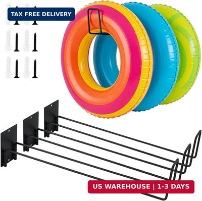 MUOUAKATE 3 Pcs Pool Float Storage Holder, 17.3 Inch Wall Mount Pool Float Organ