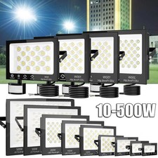 1-20X LED Strahler Fluter Außen 10W-1000W ohne/mit Bewegungsmelder Scheinwerfer 