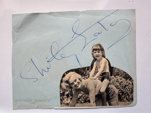 Shirley Eaton   - Film  - original Autogramm   - Größe 17  x 12 cm - Bild 1 von 2